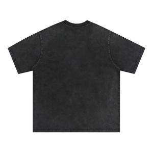 Wholesale 100% Cotton Plain Oversized <b>Tshirt</b> 260G Heavy Weight Custom 3d Logo Men Puff Print Tee T Shirt - Product Image 4