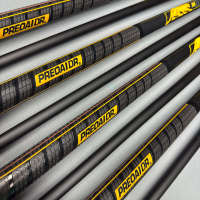 Queue de billard Premium Preoaidr Série 314 Black Tech en fibre de carbone avec pointe de 14 mm pour le jump et le break