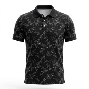Wholesale Men's Printed <b>Polo</b> <b>Shirts</b> Soft Stylish Casual Design Printed <b>Polo</b> <b>Shirts</b> For Men <b>With</b> <b>Pocket</b> From BD - Product Image 3