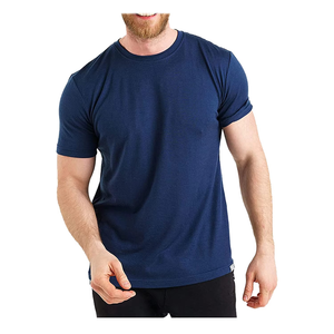 Camisetas Promocionales Personalizadas para Hombre, Camisetas Deportivas de Gimnasio con Cuello Redondo, Diseño Liso, Ropa Deportiva, Camisetas con Logotipo Personalizado - Product Image 2