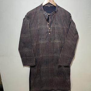 Elegante Kurta Larga Tradicional para Hombre |   100% Algodón Manga Larga |   Kurta de Diseño con Estampado Étnico - Product Image 1