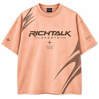 T-shirt Homme Oversize à Manches Courtes en Coton Respirant, Col Rond Sportif, Motif Lettres 3D Gaufré sur le Devant, Style Streetwear