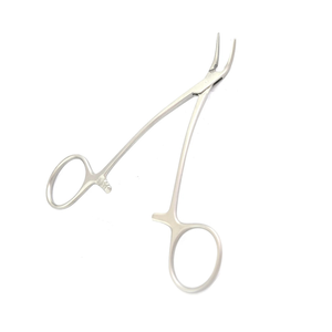 Pinces à fragment Peet 4,5 pouces à mâchoires plates en acier inoxydable, instruments chirurgicaux dentaires endodontiques, CE OEM - Product Image 5