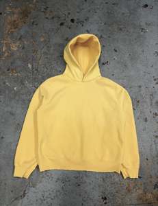 เสื้อฮู้ดโอเวอร์ไซส์สีชมพูซีดแบบยูนิเซ็กซ์ ผ้าฝ้ายฟลีซสีพื้น สวมใส่สบายๆ สำหรับฤดูใบไม้ร่วง - Product Image 2