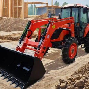 Équipement agricole de haute qualité, tracteur avec chargeur frontal - Product Image 3