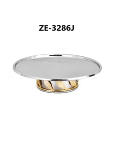 Decorative Handmade Cake Pedestal with Elegant Round Shape DesignDecorative Handmade Metal Cake Stand Stylish Dessert <b>Tray</b> - Product Image 1