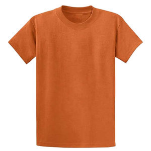 Camiseta Casual de Verano de Corte Regular para Hombre, Venta al por Mayor, 100% Algodón, Tejido de Punto, Manga Corta, Cuello Redondo, Color Liso - Product Image 4