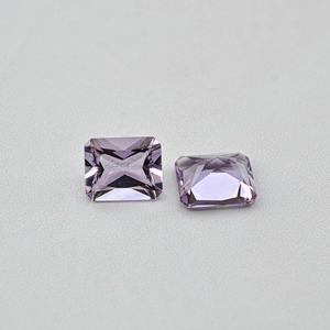10mm 14mm naturel rose améthyste octogone princesse coupe pierre précieuse couleur claire améthyste pour la fabrication de bijoux nouveaux derniers produits vente - Product Image 2