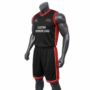 Camiseta de Baloncesto Personalizada para Hombre, sin Mangas, Cuello en V, Sublimada, Uniforme de Equipo, Corte Atlético - Product Image 2