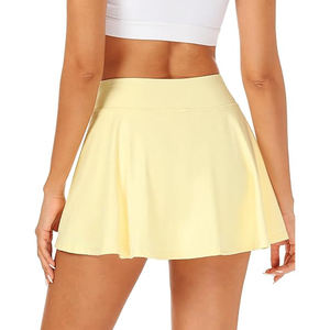 High Waisted <b>Tennis</b> <b>Skirts</b> with Pockets Inner Shorts for Athletic <b>Skirts</b> Sports Running Activewear <b>Skirts</b> - Product Image 5