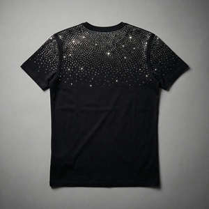 Camisetas Personalizadas de Cuello Alto Grueso para Hombre, Venta al por Mayor, 100% Algodón de Alto Gramaje, Ajuste Holgado, Ecológicas, Transpirables, de Secado Rápido - Product Image 2