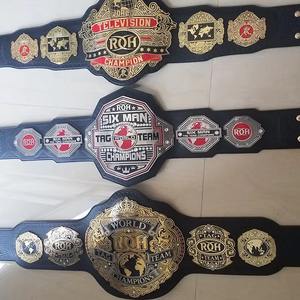 Ceinture de championnat personnalisée fabriquée en usine, boucle en plaque de cuivre, qualité supérieure, ceinture de titre personnalisée pour les événements sportifs - Product Image 4