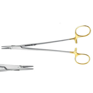 ที่จับเข็ม TC 14 ซม. เครื่องมือผ่าตัดสแตนเลสสำหรับการเย็บแผลอย่างแม่นยำในงานสัตวแพทย์และการแพทย์ - Product Image 2