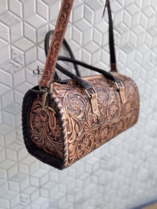 Bolsa de Viaje de Cuero Hecha a Mano con Diseño Exclusivo 2026, Multiusos, Unisex, Tamaño Grande - Product Image 2