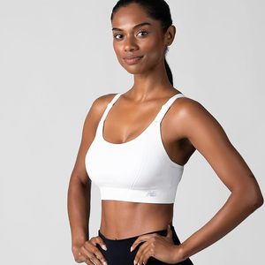 Sujetador Deportivo Spirit Drills para Mujer, Soporte Alto, Cuello en U, Tirantes Cruzados, Secado Rápido, Resistente al Viento, Antibacterial, Transpirable, para Yoga Plus - Product Image 3