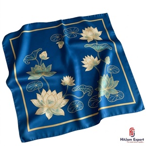 Écharpe bandana imprimée, service d'étiquetage blanc, haute qualité, légère, fabricant textile OEM ODM, tissu personnalisé Bali - Product Image 3