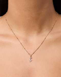 Custom Numbers <b>Pendant</b> Dainty Charm Birthday Date 14K 18K <b>Solid</b> <b>Gold</b> Lab Grown Diamond Everyday Wear Luxury Delicate Jewelry - Product Image 2