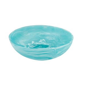 Bol à salade en résine polie de luxe, artisanal et haut de gamme, moderne, compatible lave-vaisselle, écologique, incassable, personnalisable, pour servir les fruits - Product Image 4