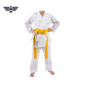 Conjunto de Uniforme de Karate Personalizado OEM para Adultos Unisex - 100% Algodón, Ligero, Transpirable, de Secado Rápido, con Bordado, Kit de Artes Marciales - Product Image 5