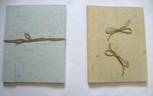 Papiers Premium en chanvre, 10 feuilles de papier à lettres A4 + 5 enveloppes, conditionnés en ensemble - Product Image 4