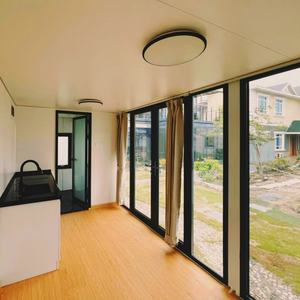 CASA 20-40ft Prefab Villa Modular Acero Apple Pod Cabin Tiny Home Contenedor para dormir/Cápsula Casa para Hotel Gym/Supreme - Product Image 6