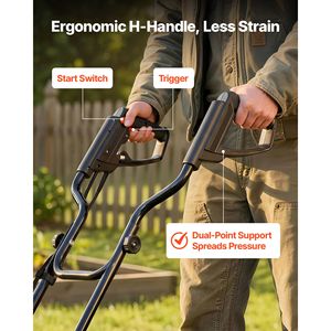 18-Inch Garden Rototiller with 15 Amp Motor Heavy Duty Steel Electric Corded Tiller <b>Cultivator</b> & Tilling Machine - Product Image 5