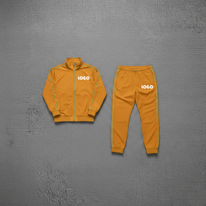Custom Casual Windbreaker <b>Tracksuit</b> Jogging Set Sport Design Your Own Polyester Men Windbreaker Set with Custom Design - Product Image 1