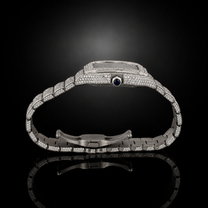 Montre mécanique automatique en moissanite OEM ODM très vendue, pour homme, chiffres romains, montres de luxe pour lui - Product Image 5