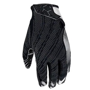 Nouveaux gants de football de conception moderne, couleur noire, gants de football américain en cuir synthétique de qualité supérieure - Product Image 3