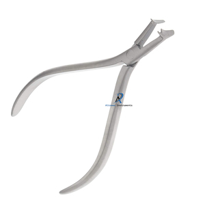 Dental Hammer Head Plier Ergonomic Manual Slim Design Serrated Tip NITI Cinch <b>Back</b> Wire Forming Orthodontic Instrument Tool - Product Image 4