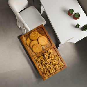 plateau de service en bois - Product Image 1