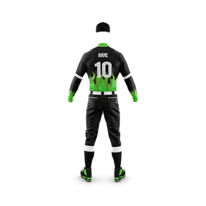 Premium Customized Color <b>Baseball</b> Uniform is crafted by a Custom Manufacturer for Factory Direct export apparel sale. - Product Image 6