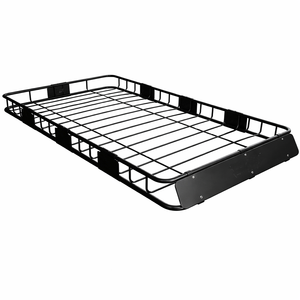 Porte-bagages de toit en acier robuste pour SUV, capacité 200 lbs, adaptable universellement aux SUV, camions et voitures |   Porte-bagages de toit de voiture GAPCGC003 - Product Image 6