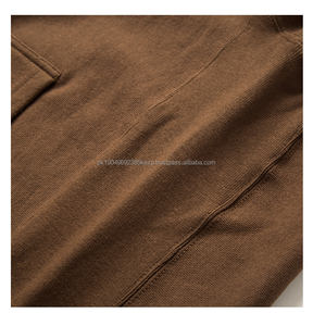 Oem Sweats à capuche personnalisés de haute qualité en coton organique épais 16 Oz Sweat à capuche brodé Streetwear Sweats à capuche épais et vierges - Product Image 4