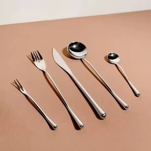 Ensemble de couverts de luxe en acier inoxydable, accessoires de table professionnels pour projets hôteliers - Product Image 4