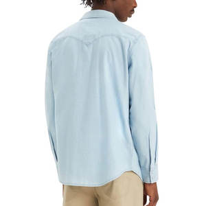 Rugged & Authentic <b>Men</b> Classic <b>Western</b> <b>Shirt</b> with Traditional Yoke and Snap Buttons Available in Standard Big and Tall Sizes - Product Image 2