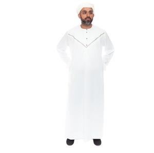 Thobes Daffah pour hommes, thobe de haute qualité pour hommes, nouveaux modèles de vêtements islamiques, thobe/thawb pour hommes, Daffah Jubba sur mesure - Product Image 1