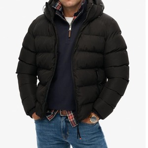 Custom Wholesale Factory Wholesale Mens Ultra Light <b>Down</b> <b>Feather</b> Puffer Jacket Winter Warm Stand Collar Lightweight Coat - Product Image 1