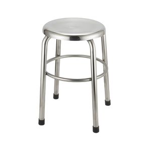 Taburete metálico de grado comercial construido con estructura de hierro reforzado para hoteles, restaurantes, cafeterías y zonas de comida. - Product Image 3