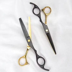 Meilleurs ensembles de ciseaux de barbier pour salon, outils de coupe de haute précision, finition durable - Product Image 1