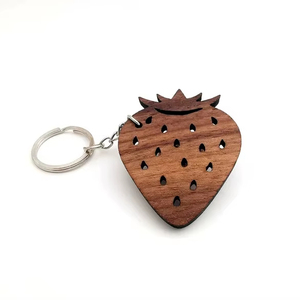 Natural Finish Wooden <b>Key</b> Chains Unpainted Style Wooden <b>Key</b> Chains Smooth Finish Wooden <b>Key</b> Chains <b>Custom</b> Factory Wholesale Wood - Product Image 1