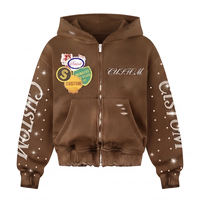 Sweat-shirts d'hiver 100% coton imprimés sur mesure pour les marques de streetwear - Impression à l'écran OEM, vente en gros