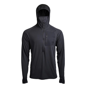 Custom <b>Men's</b> Fishing Hoodie Breathable 100% Polyester Fabric UPF 50 Protection Lightweight Quick Dry Pullover for All Weather - Product Image 3