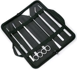 Premium Aquarium Tools <b>Kit</b> Aquascaping Scissors Tweezers and Spatula Set - Product Image 1