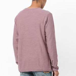 T-shirt Homme Tendance Été 2026 ODM HSI, Séchage Rapide, Nouveau Modèle Simple en Coton à Manches Longues avec Motif Personnalisé - Product Image 3