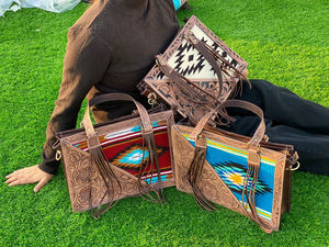 Nuevo bolso de mano cruzado de manta de sillín de diseñador 2025 para mujer, manta de sillín mecanizada a mano, bolsos de hombro de lujo multiusos - Product Image 2