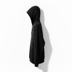 Sudadera con Capucha Personalizada con Logotipo, Sudadera con Capucha de Felpa Gruesa para Hombre, Fabricante de Sudaderas con Capucha y Estampado Puff - Product Image 3