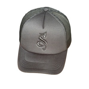 Sombrero de camionero vintage hecho en Vietnam Unisex logotipo bordado personalizado malla transpirable perfecto para ropa de playa - Product Image 3