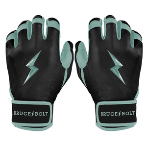 Guantes de Bateo Bruce Bolt de Cuero Cabretta de Primera Calidad, Diseño de Puño Largo 100% de Calidad - Product Image 2