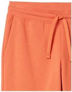 Pantalones de chándal casuales de corte ajustado para hombre, de lona de peso medio, a la moda, de cintura media, estilo urbano, con cordón, 100% algodón, para venta al por mayor - Product Image 5